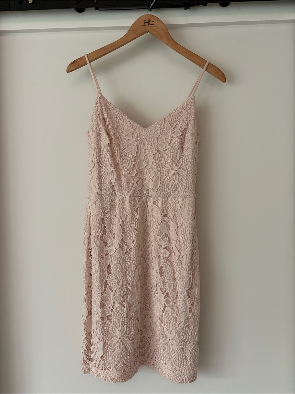 Guess Lace Dress - Blush pink